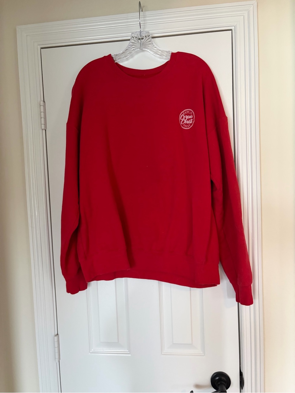 Corpus Christi Texas Red Graphic Sweatshirt!